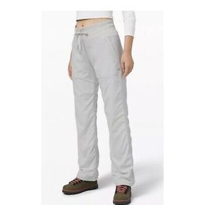 Light Gray Lined Dance Studio Pants